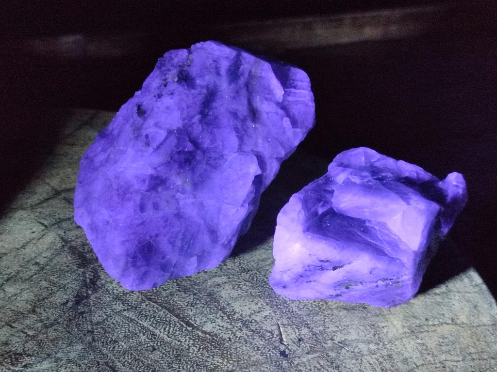 Natural Watermelon Fluorite Cobbed Specimens x 12 From Uis, Namibia - Toprock Gemstones and Minerals 