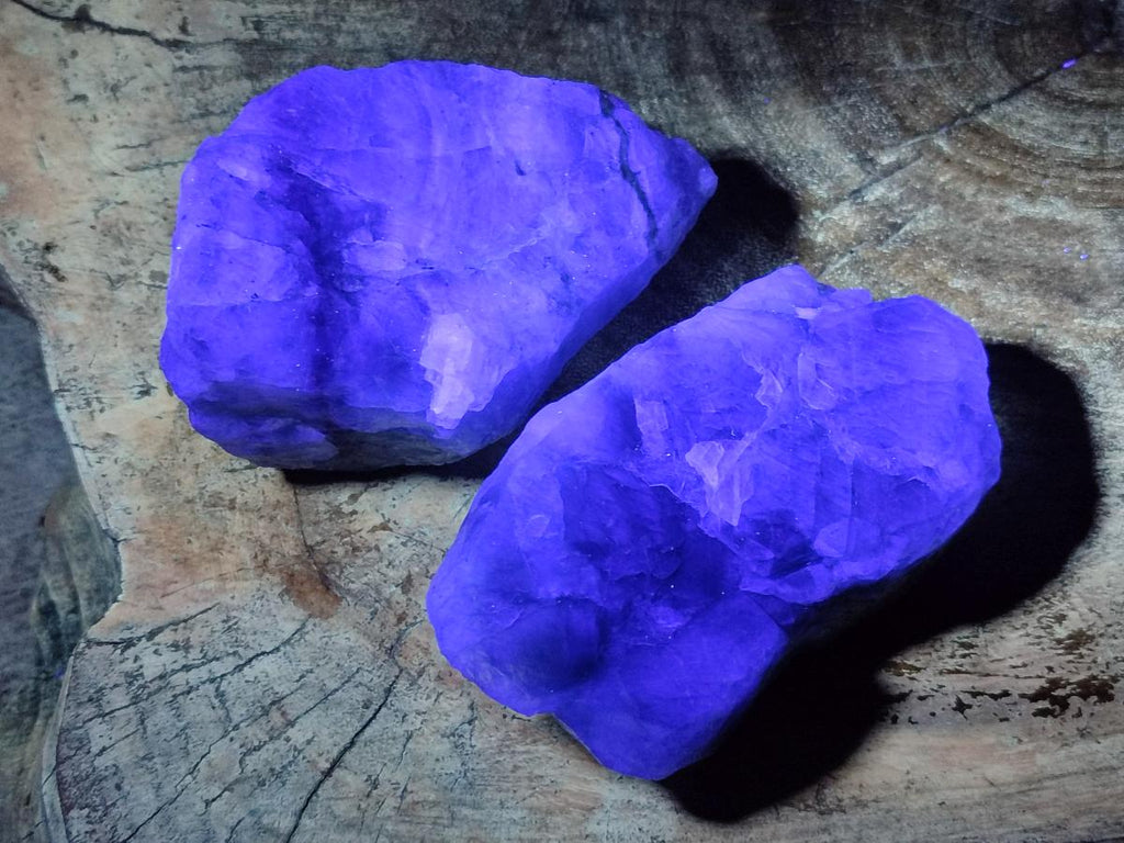 Natural Watermelon Fluorite Cobbed Specimens x 12 From Uis, Namibia - Toprock Gemstones and Minerals 