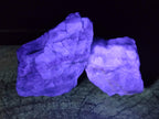 Natural Watermelon Fluorite Cobbed Specimens x 12 From Uis, Namibia - Toprock Gemstones and Minerals 