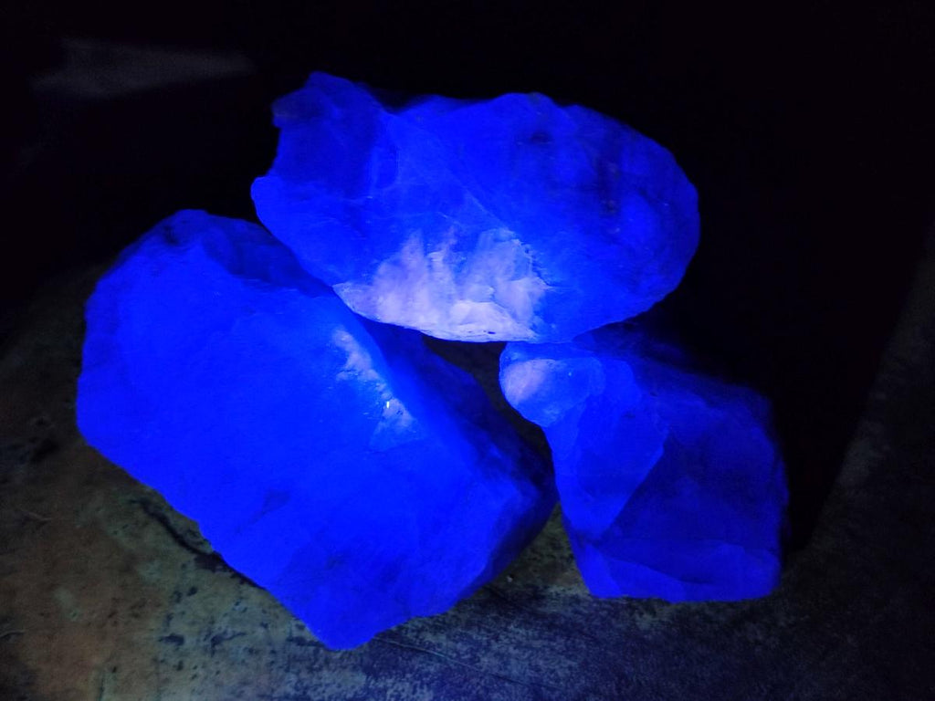 Natural Watermelon Fluorite Cobbed Specimens x 12 From Uis, Namibia - Toprock Gemstones and Minerals 