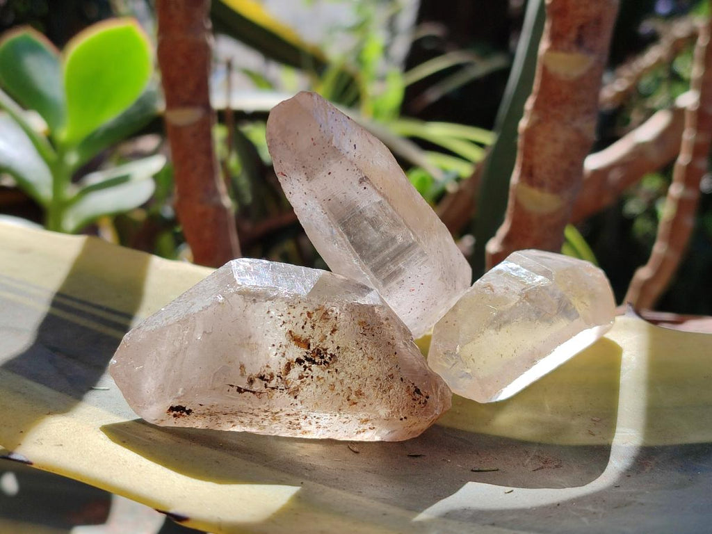 Natural Smokey Quartz Crystals x 35 From Zambia - Toprock Gemstones and Minerals 
