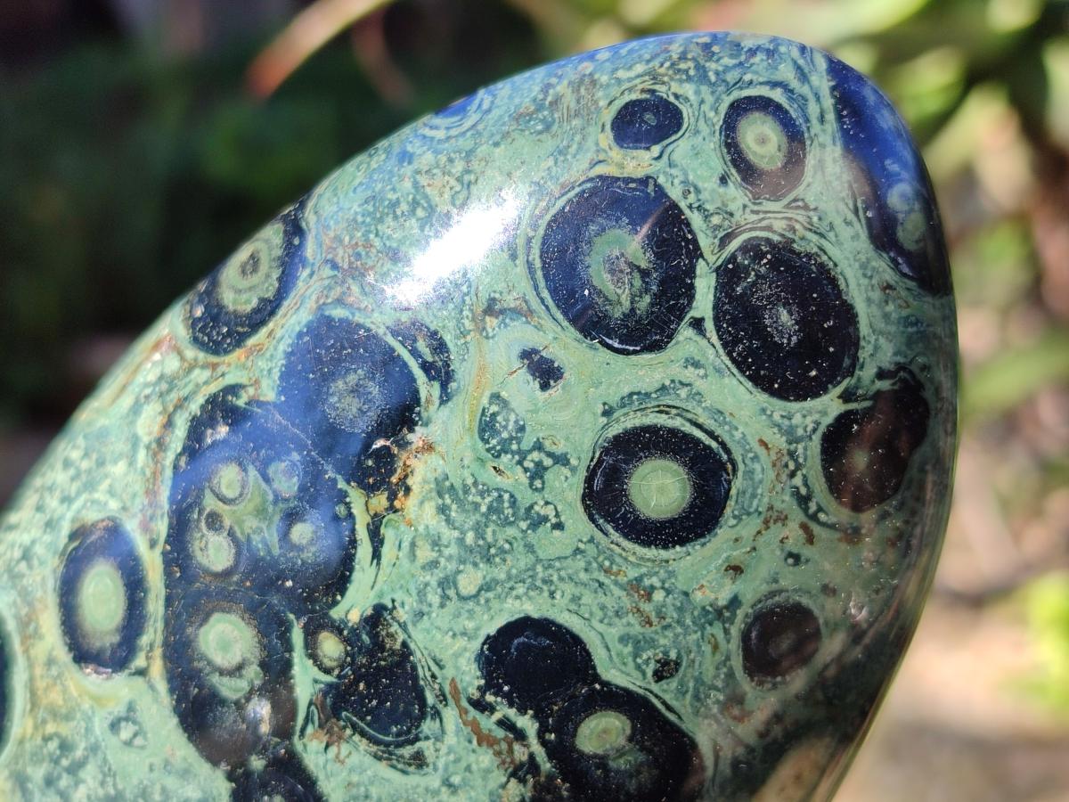 Polished Stromatolite "Kambamba Jasper" Standing Display Pieces x 3 From Katsepy, Madagascar - Toprock Gemstones and Minerals 