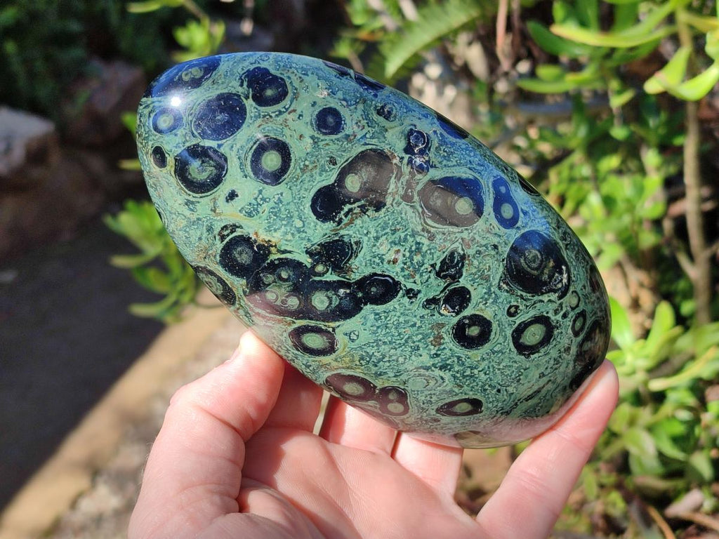 Polished Stromatolite "Kambamba Jasper" Standing Display Pieces x 3 From Katsepy, Madagascar - Toprock Gemstones and Minerals 