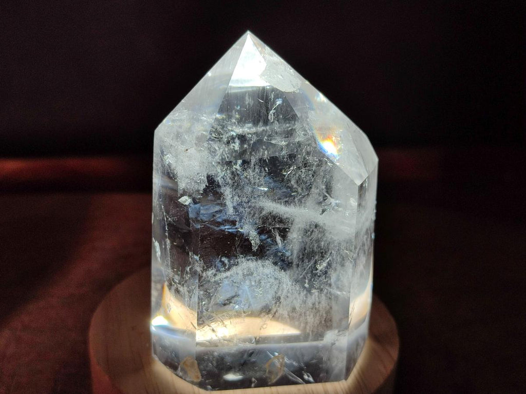 Polished Clear Quartz Crystals x 6 From Madagascar - Toprock Gemstones and Minerals 