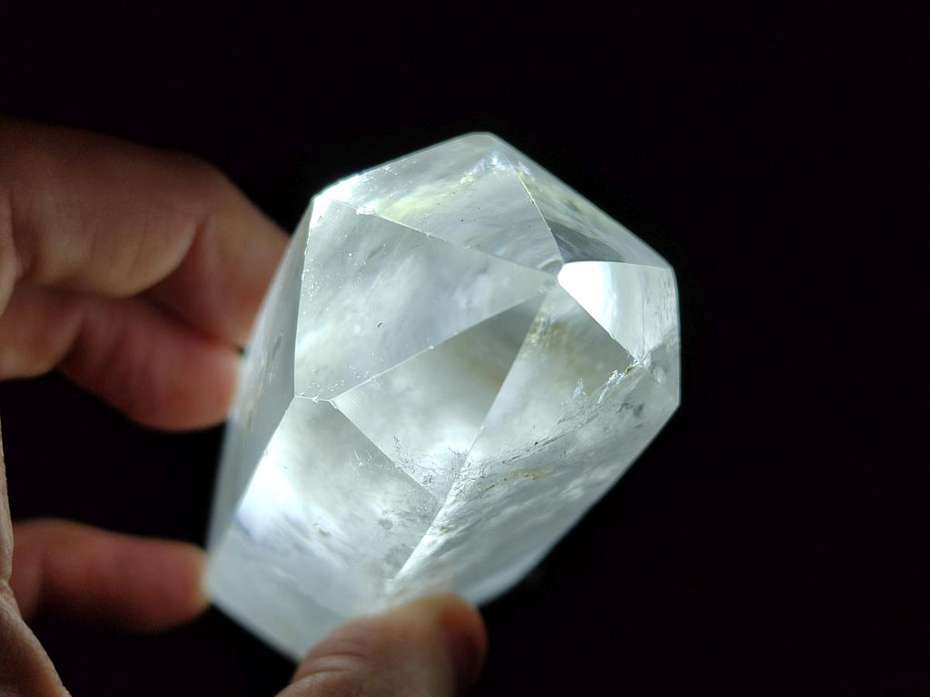 Polished Clear Quartz Crystals x 6 From Madagascar - Toprock Gemstones and Minerals 