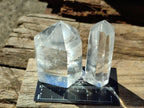Polished Clear Quartz Crystals x 6 From Madagascar - Toprock Gemstones and Minerals 