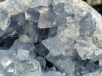 Natural Large Blue Celestite Geode Specimen x 1 From Sakoany, Madagascar - Toprock Gemstones and Minerals 