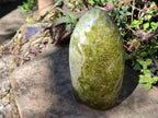 Polished Large Green Opal Standing Display Piece x 1 From Betroka, Madagascar - Toprock Gemstones and Minerals 