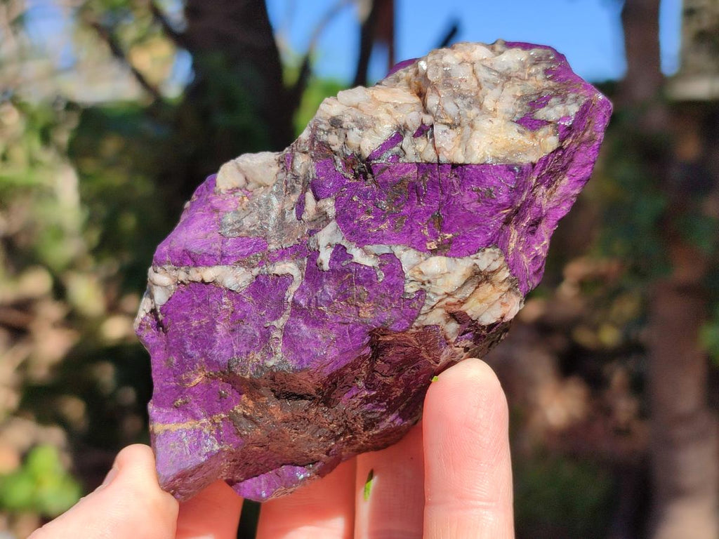 Natural Metallic Cobbed Purpurite Specimens x 6 From Erongo, Namibia - Toprock Gemstones and Minerals 