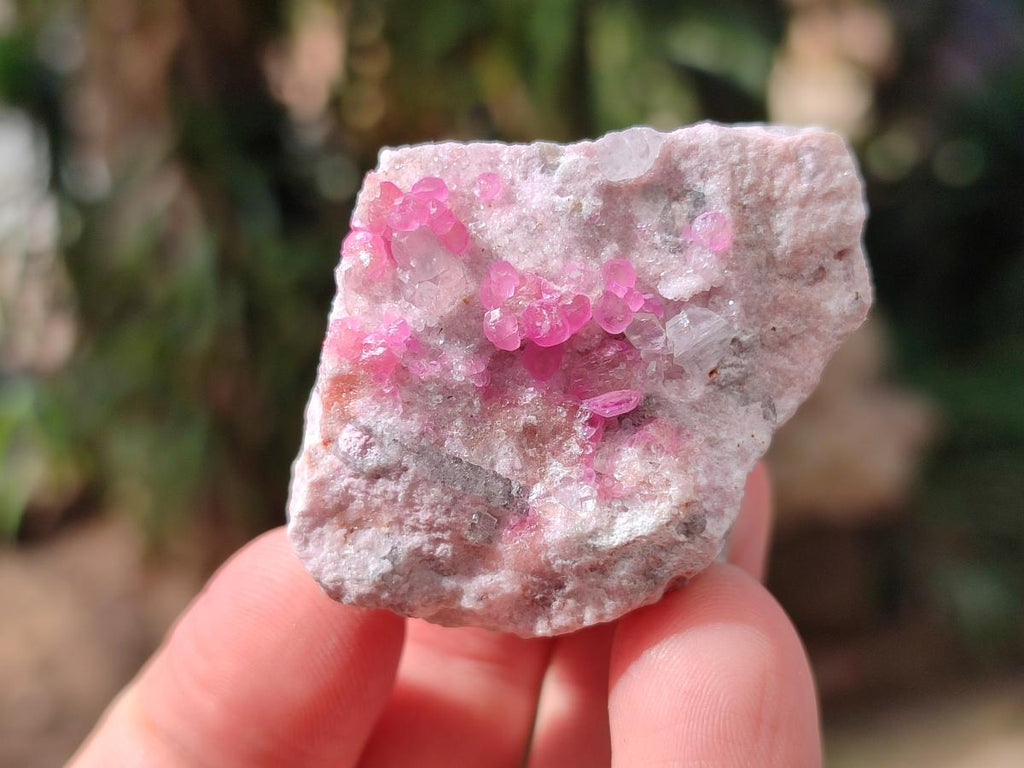 Natural Spherocobaltite Specimens x 12 From Musonoi Mine, Congo - Toprock Gemstones and Minerals 