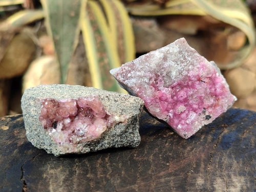 Natural Spherocobaltite Specimens x 12 From Musonoi Mine, Congo - Toprock Gemstones and Minerals 
