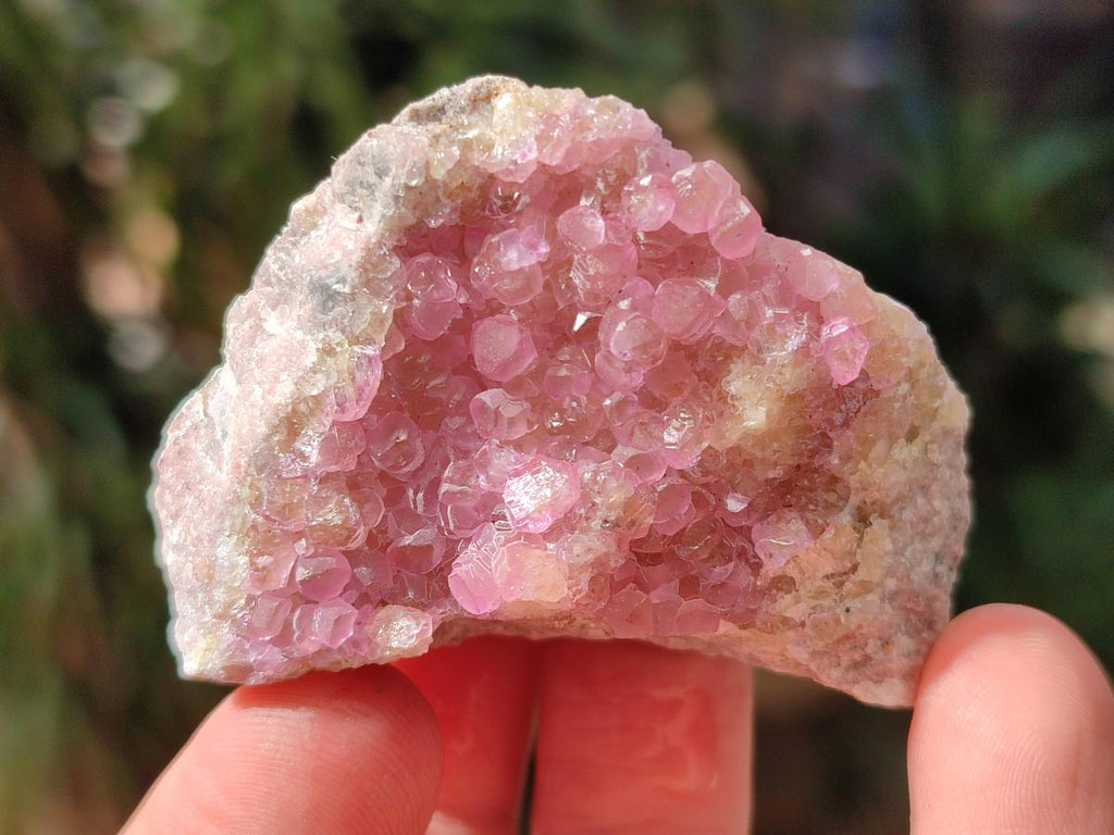 Natural Spherocobaltite Specimens x 12 From Musonoi Mine, Congo - Toprock Gemstones and Minerals 