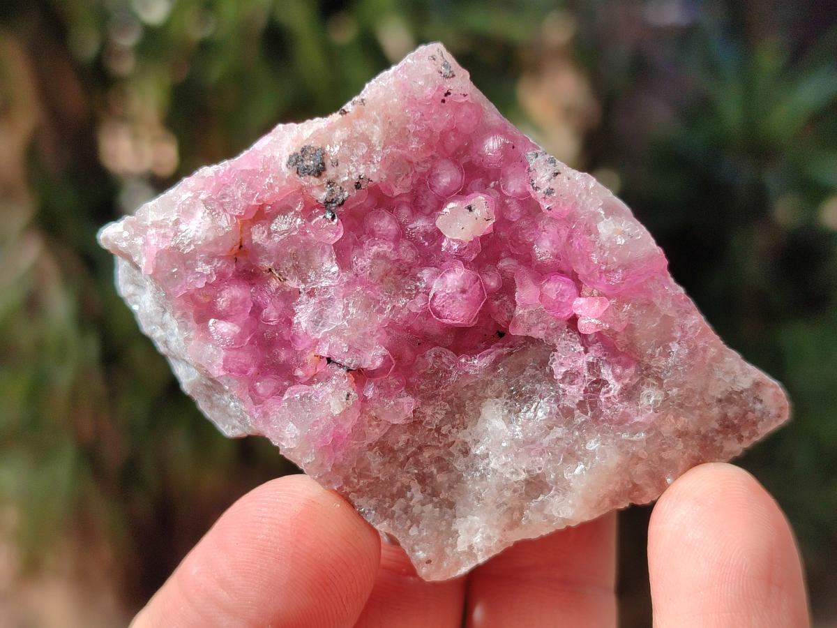 Natural Spherocobaltite Specimens x 12 From Musonoi Mine, Congo - Toprock Gemstones and Minerals 