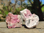 Natural Spherocobaltite Specimens x 12 From Musonoi Mine, Congo - Toprock Gemstones and Minerals 