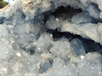 Natural XL Blue Celestite Geode Specimen x 1 From Sakoany, Madagascar - Toprock Gemstones and Minerals 