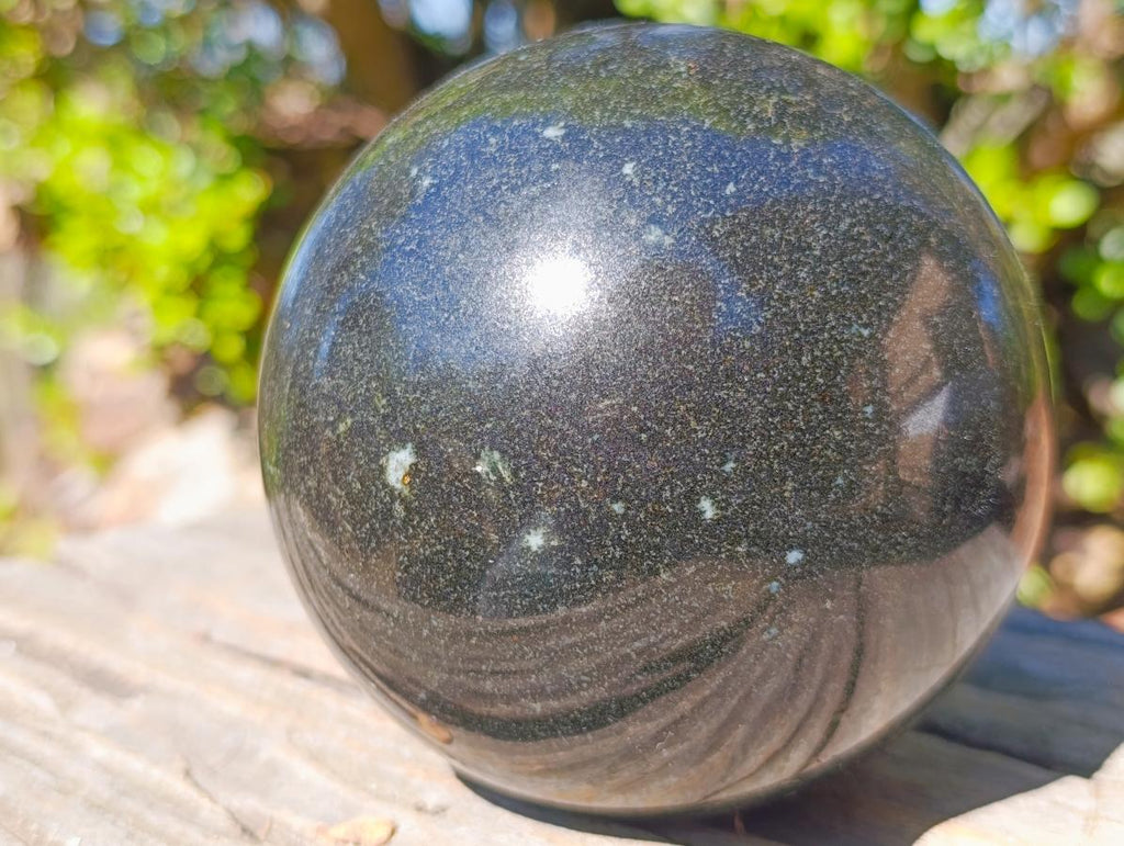 Polished Large Black Marble x 1 From Rustenburg, South Africa - Toprock Gemstones and Minerals 