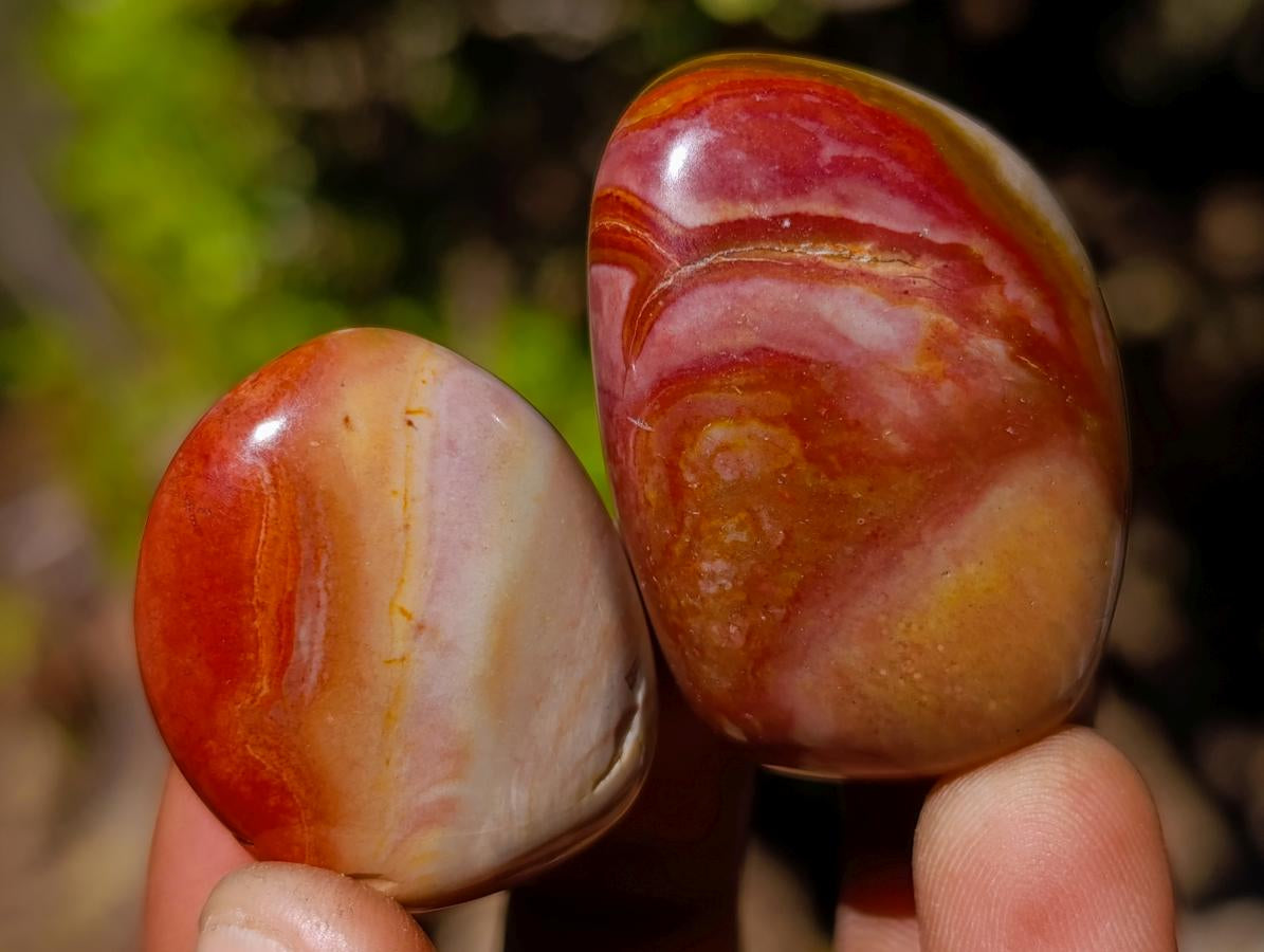 Polished Small Polychrome Jasper Free Forms x 35 From Androka, Madagascar - Toprock Gemstones and Minerals 