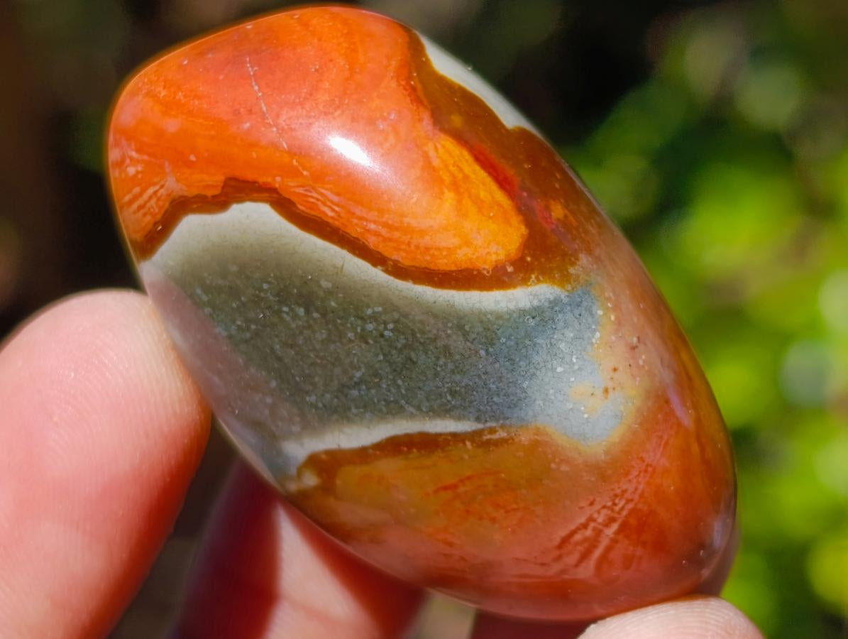 Polished Small Polychrome Jasper Free Forms x 35 From Androka, Madagascar - Toprock Gemstones and Minerals 