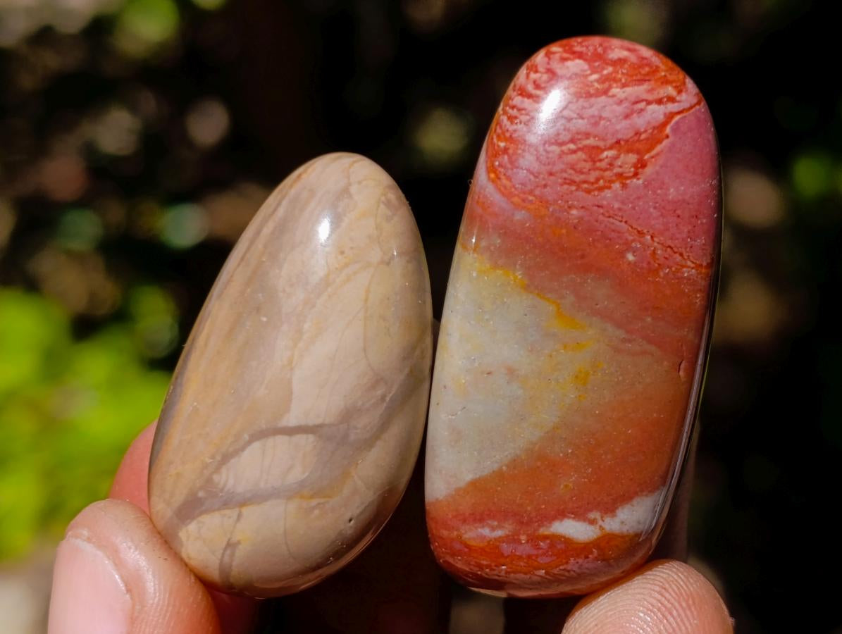 Polished Small Polychrome Jasper Free Forms x 35 From Androka, Madagascar - Toprock Gemstones and Minerals 