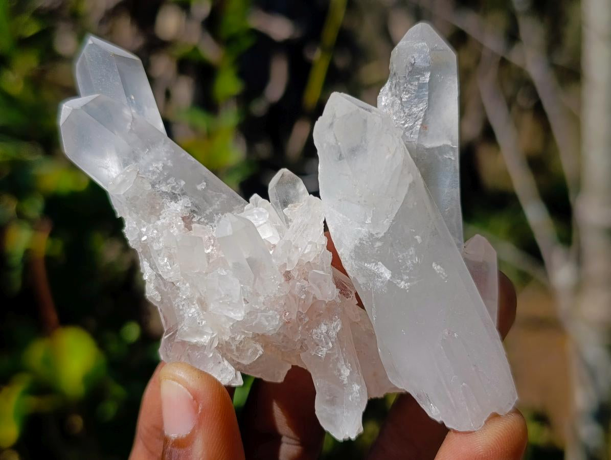 Natural Malagasy Quartz Clusters x 35 From Madagascar - Toprock Gemstones and Minerals 