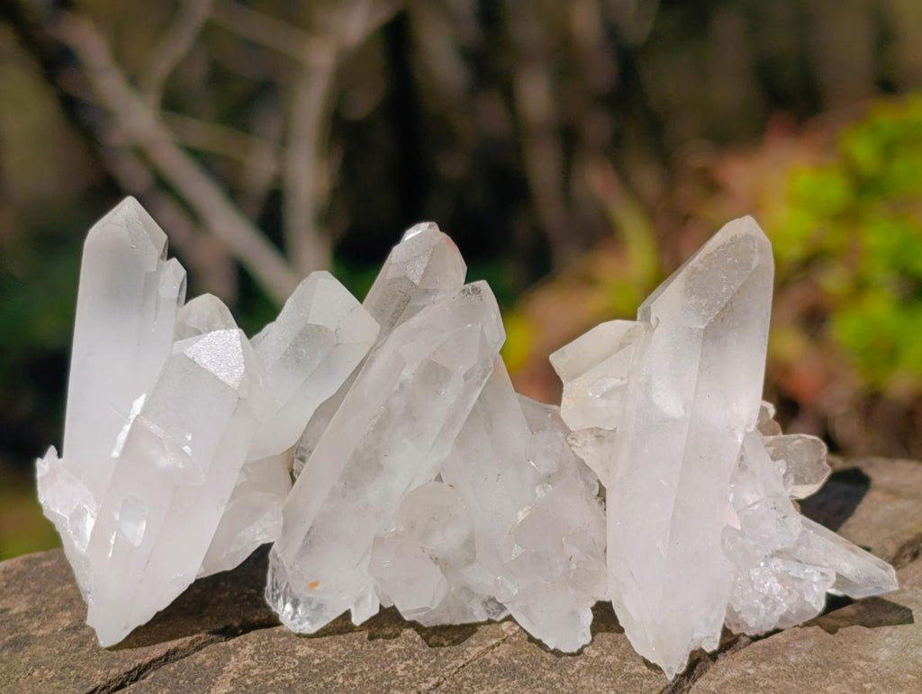 Natural Malagasy Quartz Clusters x 35 From Madagascar - Toprock Gemstones and Minerals 