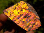 Polished One Side Purple Sunset Flash Labradorite Slices x 24 From Madagascar - Toprock Gemstones and Minerals 