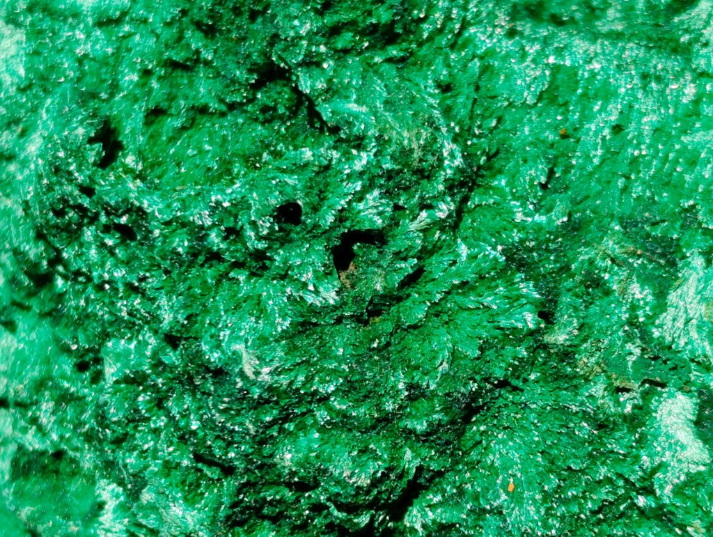 Natural Silky Malachite Specimens x 2 From Kasompe, Congo - Toprock Gemstones and Minerals 