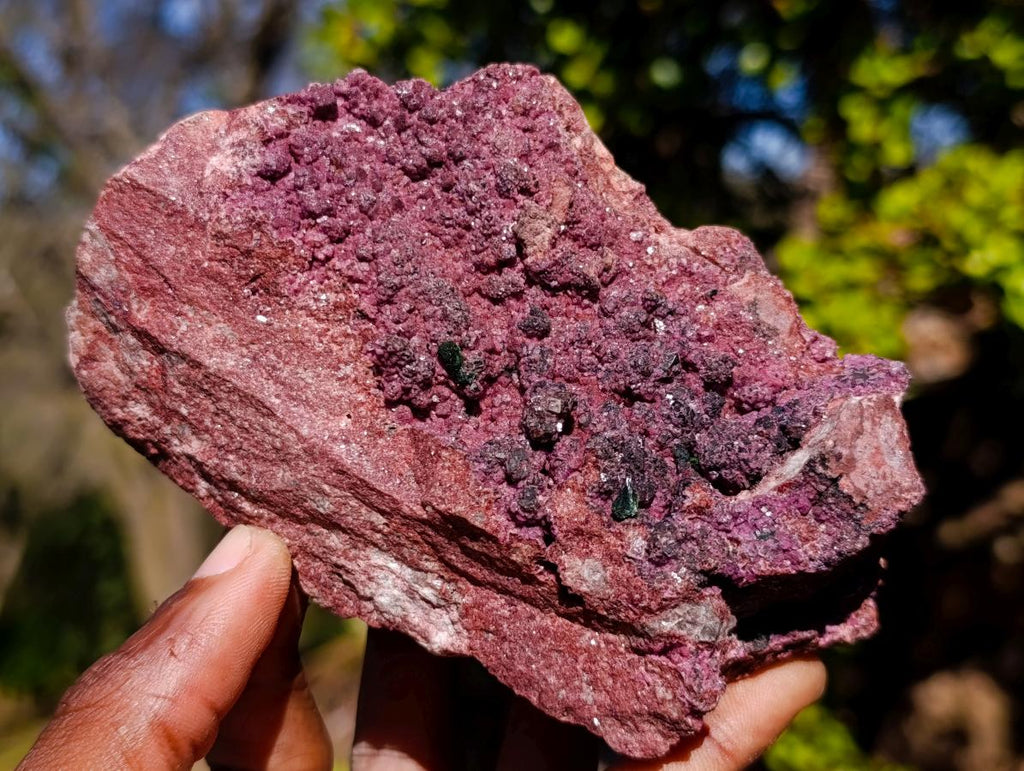 Natural Salrose Cobaltoan Dolomite Specimens x 3 From Kakanda, Congo - Toprock Gemstones and Minerals 