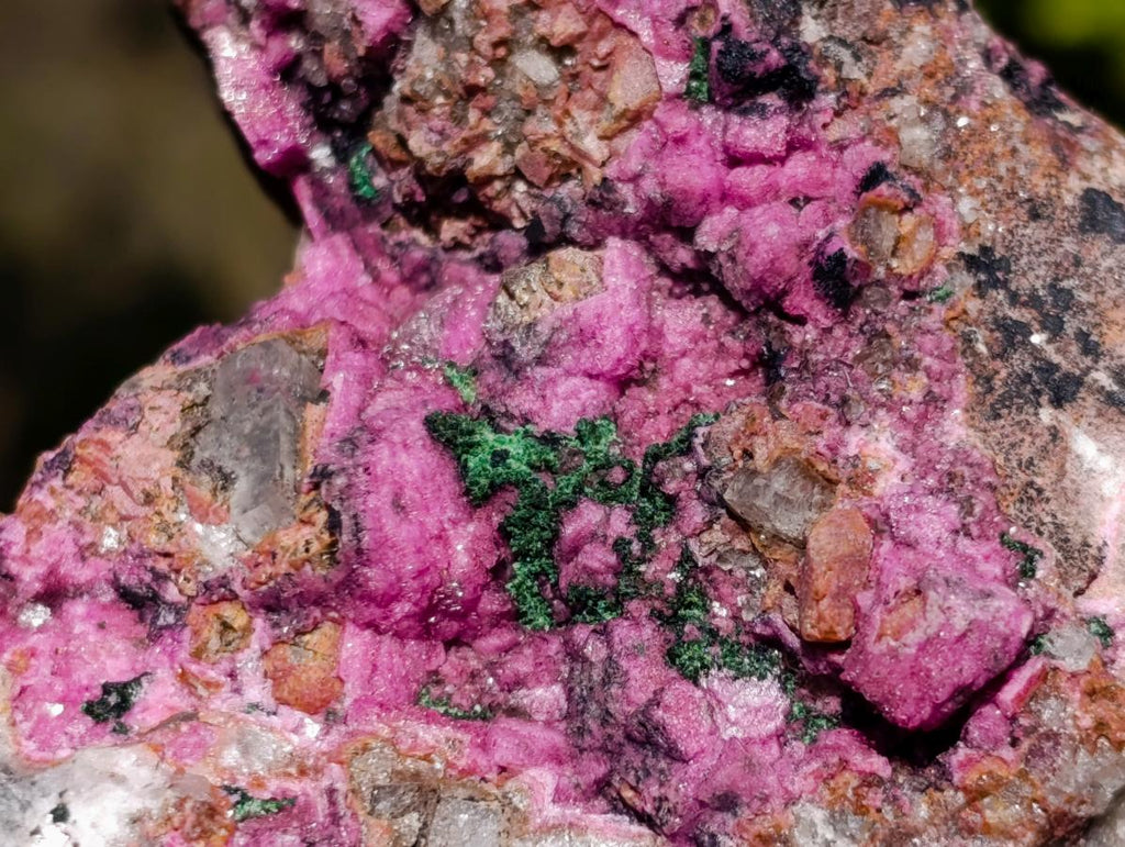 Natural Salrose Cobaltoan Dolomite Specimens x 3 From Kakanda, Congo - Toprock Gemstones and Minerals 