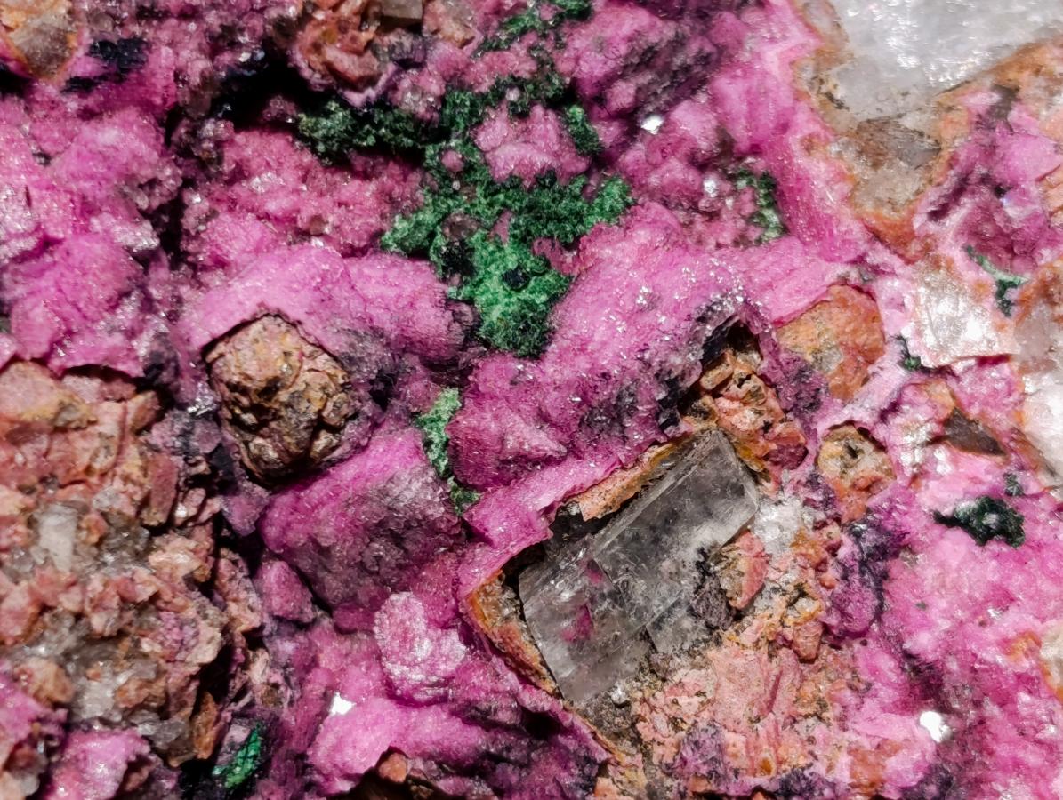 Natural Salrose Cobaltoan Dolomite Specimens x 3 From Kakanda, Congo - Toprock Gemstones and Minerals 