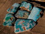 Polished One Side Great Dyke Mtorolite Chrysoprase Slices x 6 From Great Dyke Mountain Range, Zimbabwe - Toprock Gemstones and Minerals 