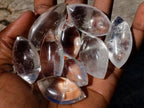 Polished Mix of Malachite Free Forms and Angel Tear Quartz x 70 From Congo and Madagascar - Toprock Gemstones and Minerals 