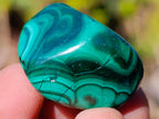 Polished Mix of Malachite Free Forms and Angel Tear Quartz x 70 From Congo and Madagascar - Toprock Gemstones and Minerals 