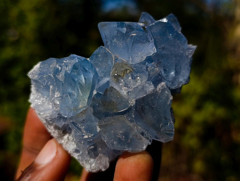 Natural Blue Celestite Specimens x 45 From Sakoany, Madagascar - Toprock Gemstones and Minerals 