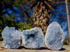 Natural Blue Celestite Specimens x 45 From Sakoany, Madagascar - Toprock Gemstones and Minerals 
