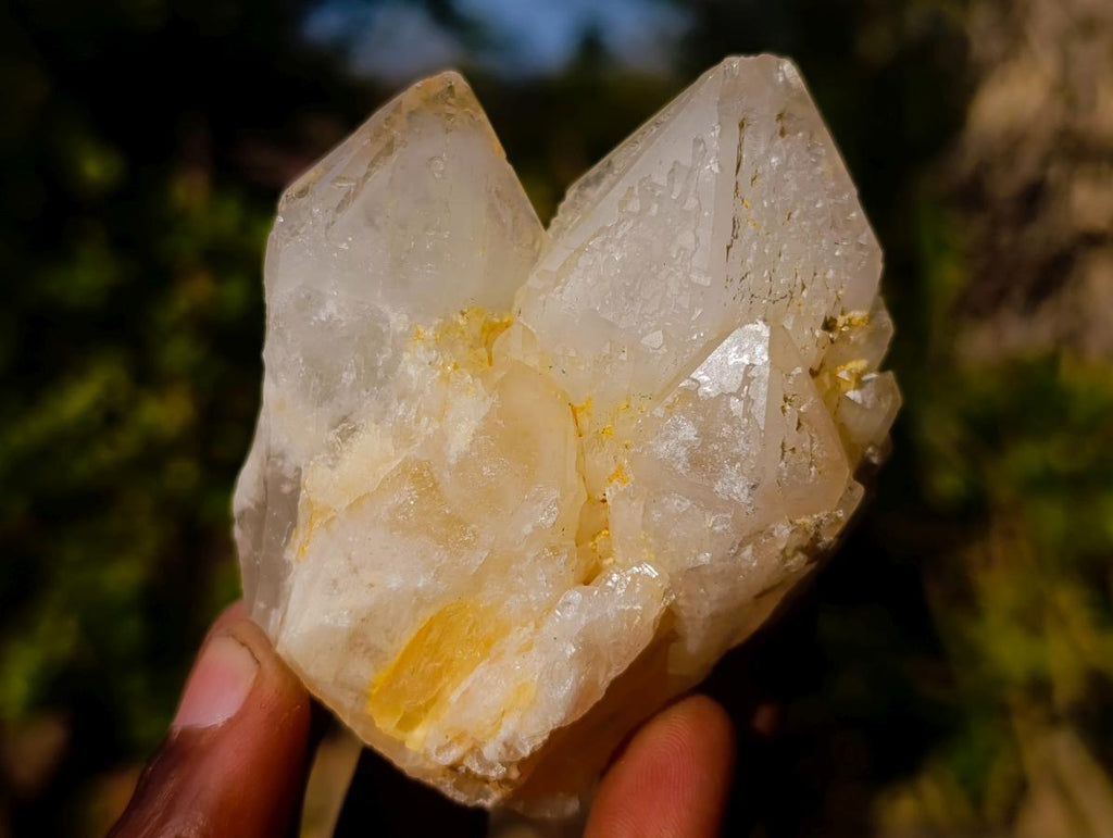 Natural Cascading "Anananas" Candle Quartz Clusters x 7 From Antsirabe, Madagascar - Toprock Gemstones and Minerals 
