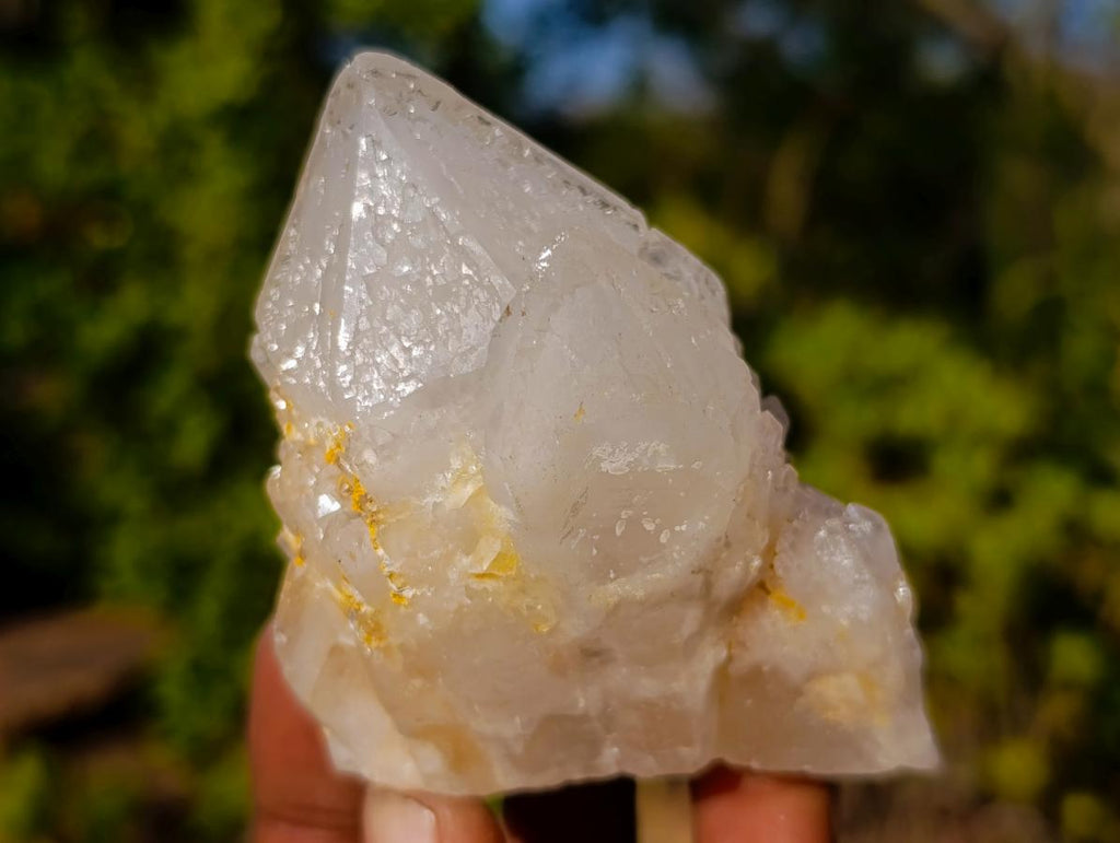 Natural Cascading "Anananas" Candle Quartz Clusters x 7 From Antsirabe, Madagascar - Toprock Gemstones and Minerals 