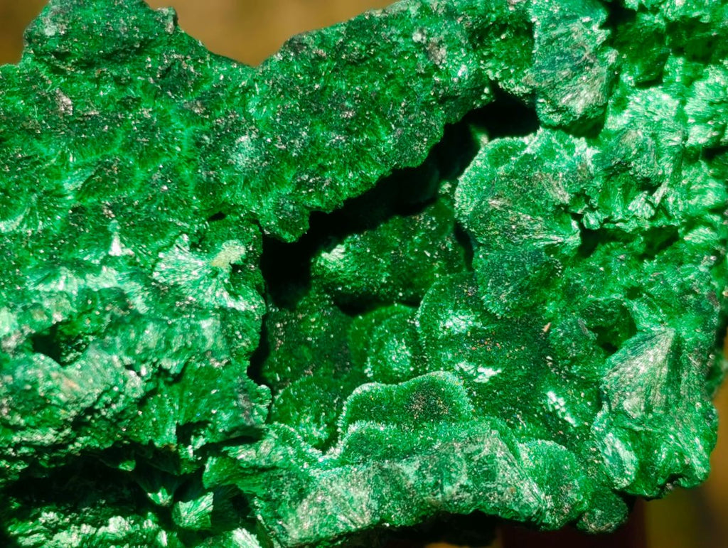 Natural Silky Malachite Specimens x 6 From Kasompe, Congo - Toprock Gemstones and Minerals 
