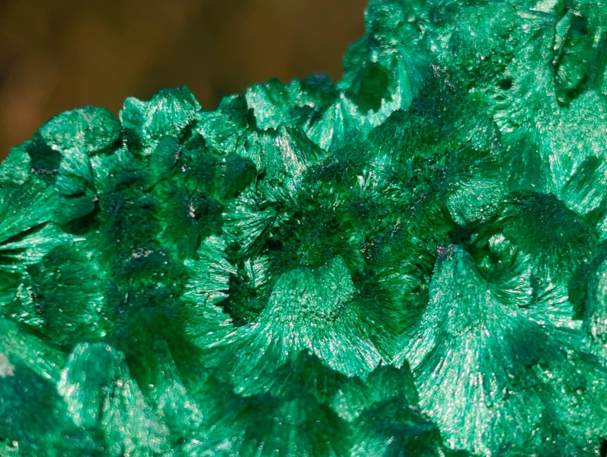 Natural Silky Malachite Specimens x 6 From Kasompe, Congo - Toprock Gemstones and Minerals 