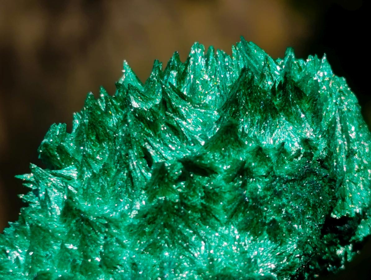 Natural Silky Malachite Specimens x 6 From Kasompe, Congo - Toprock Gemstones and Minerals 