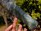 Polished Fuchsite Quartz Display Crystals with Pyrite x 4 From Andakatany, Madagascar - Toprock Gemstones and Minerals 