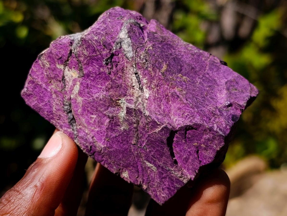 Natural Metallic Cobbed Purpurite Specimens x 6 From Erongo, Namibia - Toprock Gemstones and Minerals 