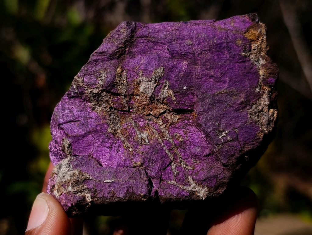 Natural Metallic Cobbed Purpurite Specimens x 6 From Erongo, Namibia - Toprock Gemstones and Minerals 
