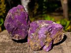 Natural Metallic Cobbed Purpurite Specimens x 6 From Erongo, Namibia - Toprock Gemstones and Minerals 