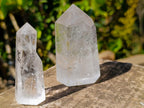 Polished Clear Quartz Crystals x 6 From Madagascar - Toprock Gemstones and Minerals 
