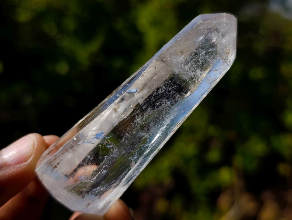 Polished Clear Quartz Crystals x 6 From Madagascar - Toprock Gemstones and Minerals 