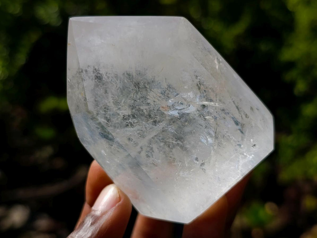 Polished Clear Quartz Crystals x 6 From Madagascar - Toprock Gemstones and Minerals 