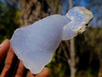 Natural Blue Lace Agate Specimens x 12 From Nsanje, Malawi - Toprock Gemstones and Minerals 