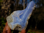 Natural Blue Lace Agate Specimens x 12 From Nsanje, Malawi - Toprock Gemstones and Minerals 