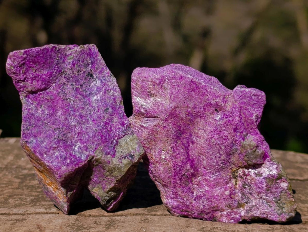 Natural Cobbed Stichtite Specimens x 35 From Barberton, South Africa - Toprock Gemstones and Minerals 
